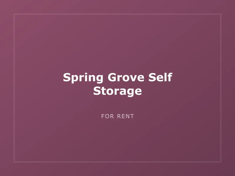 Spring Grove Self Storage