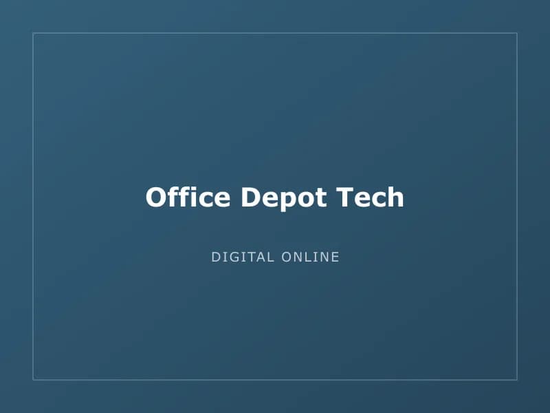 Office Depot Tech