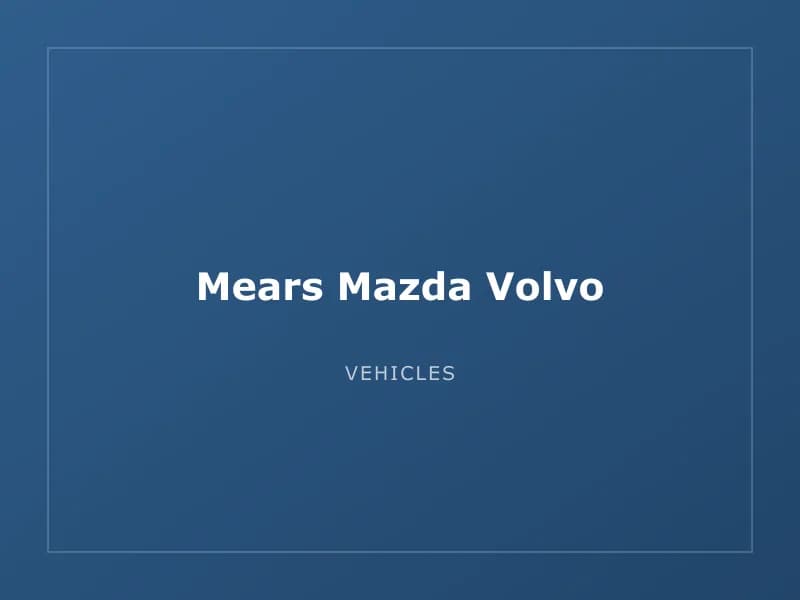Mears Mazda Volvo