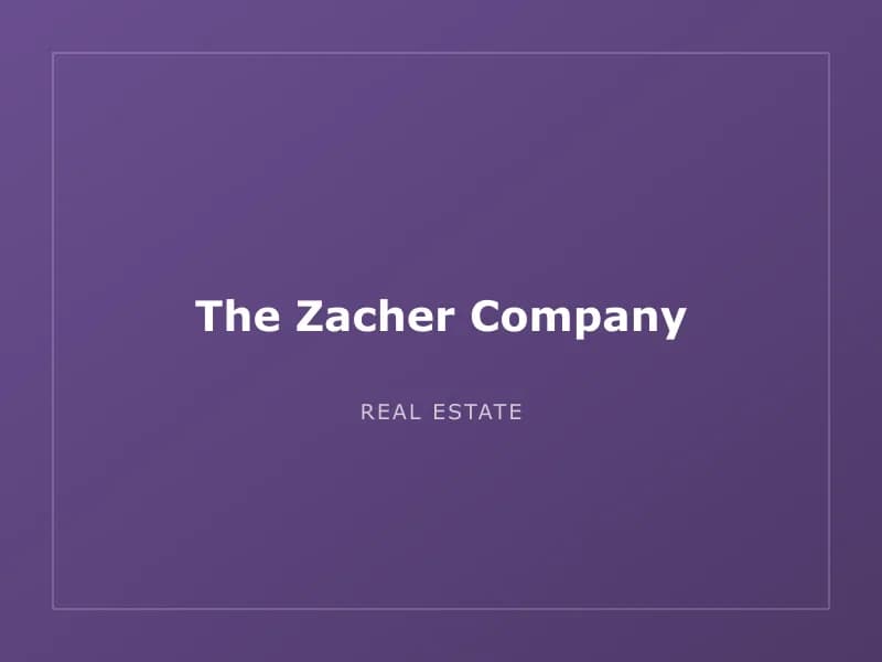 The Zacher Company