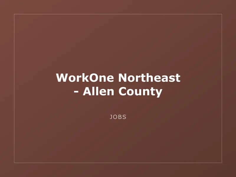 WorkOne Northeast - Allen County