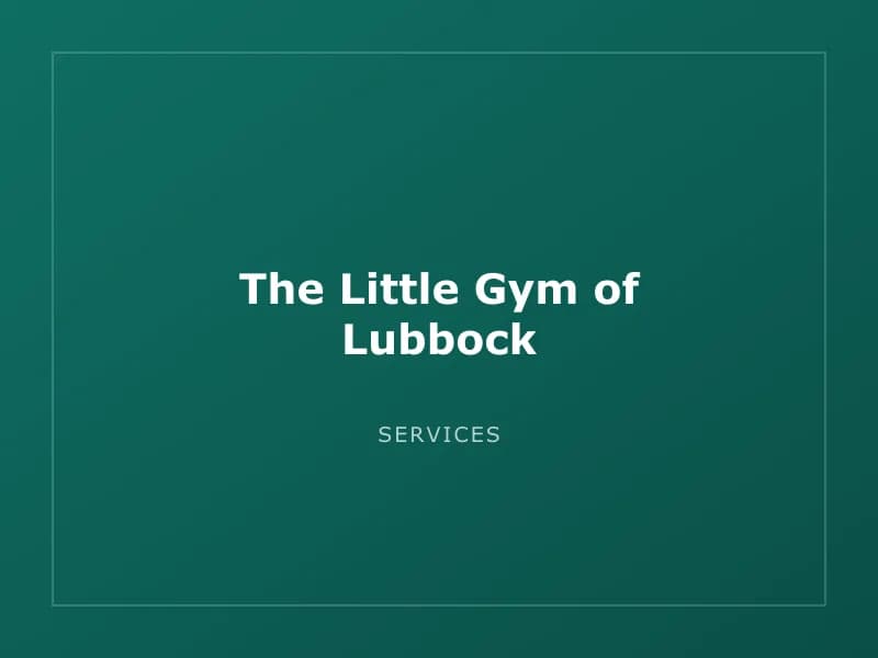 The Little Gym of Lubbock
