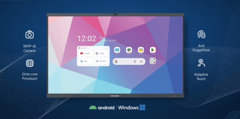 Smart Interactive Displays for Modern Educational Institutions