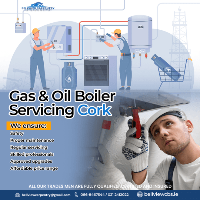 Choose Reliable Experts For Gas & Oil Boiler Servicing In Cork