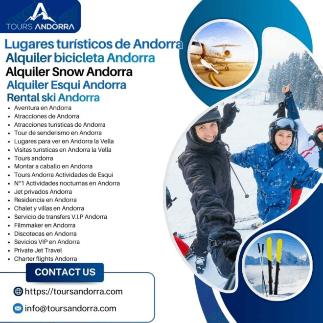 Mejores Servicios de Rental Ski en Andorra – Tours Andorra
