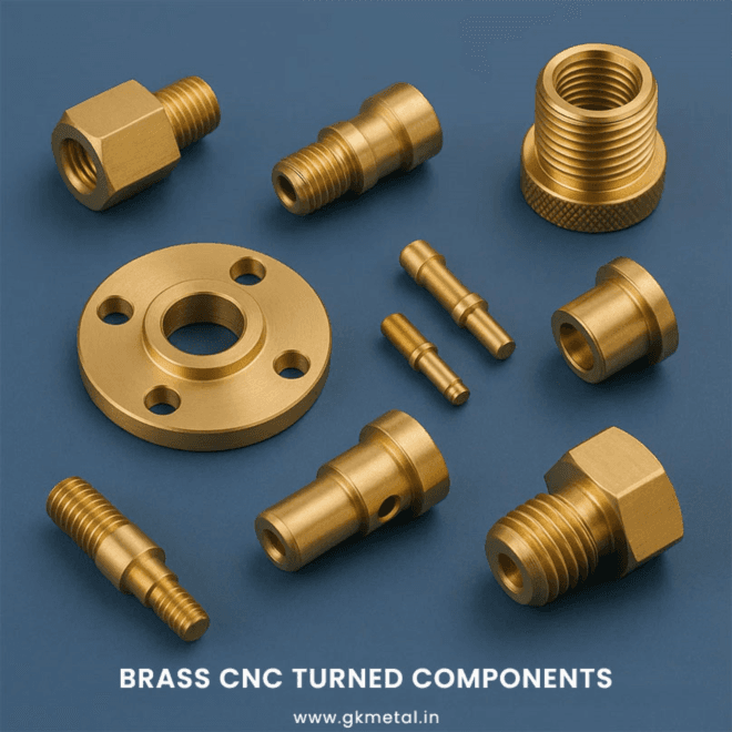 Customized Brass CNC Turned Components Manufacturer in India