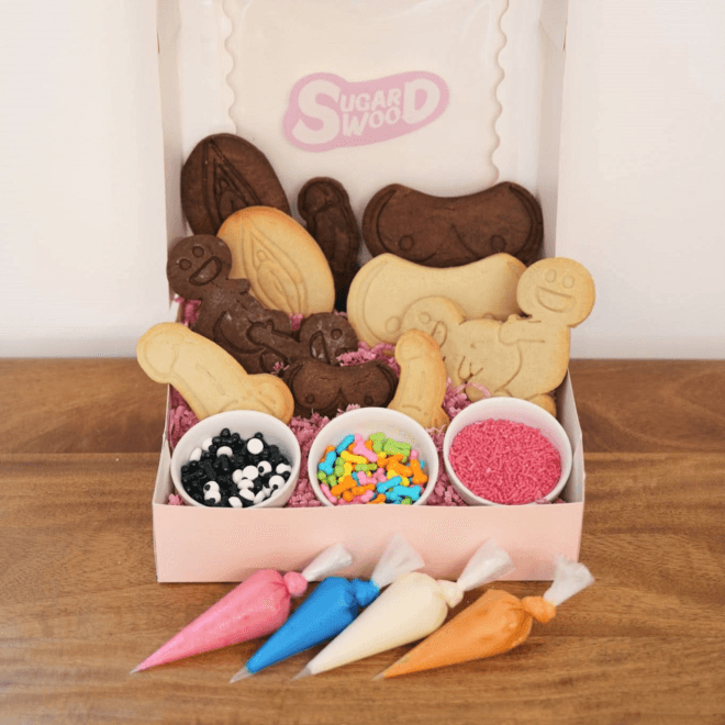 DIY Naughty Cookie Decorating Kit