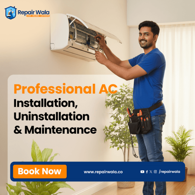 Restore Comfortable AC Cooling Today with Repair Wala Mahanagar Lucknow