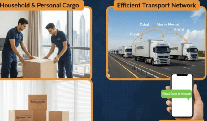 Reliable Cargo & Relocation Services from Dubai to Muscat