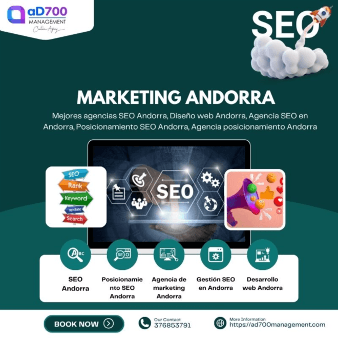 Soluciones innovadoras de diseño web en Andorra – Ad700management