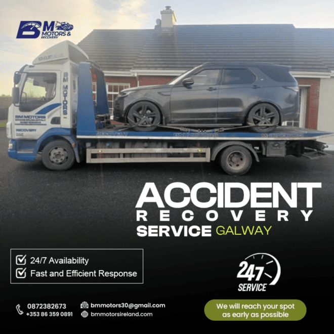 Get in touch with us instantly for the best Accident recovery service in Galway