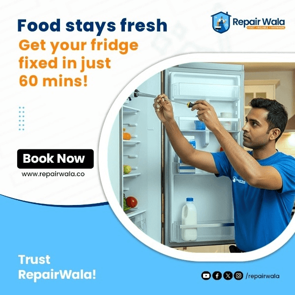 Refrigerator Repair Wala Services in Mahanagar Lucknow – Fast Fridge Repair by Repair Wala