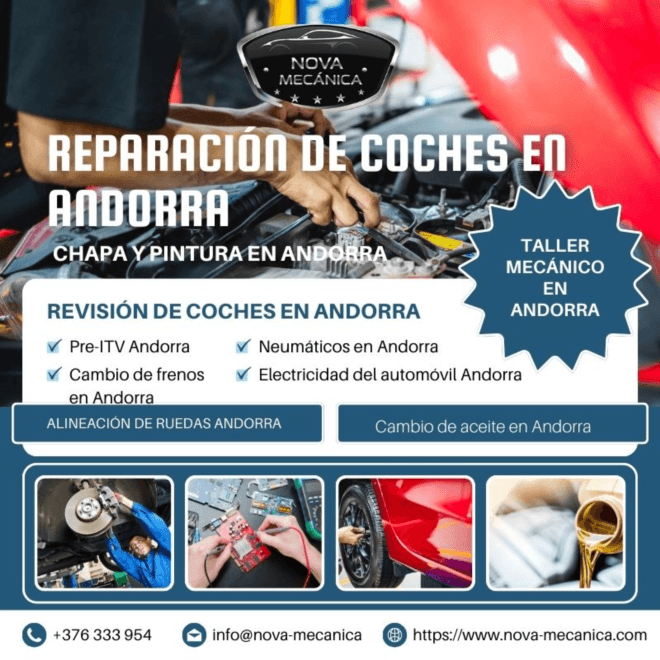 Servicio Profesional de Neumáticos en Andorra – Nova Mecánica