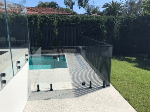 Glass fencing Canberra