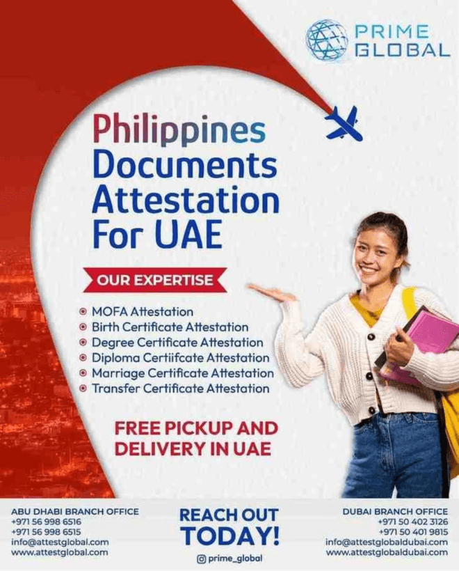 Fast and Professional Philippine Document Attestation in Dubai & Sharjah