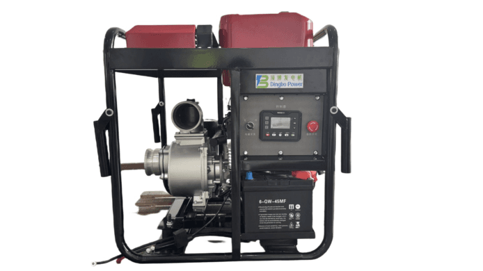 4-Inch Portable Gasoline Powered Water Pump