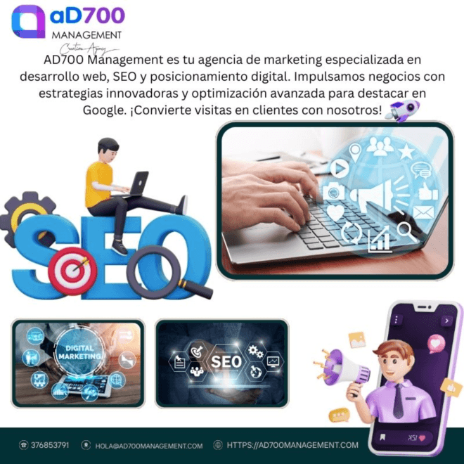 Mejores diseñadores web en Andorra con enfoque SEO
