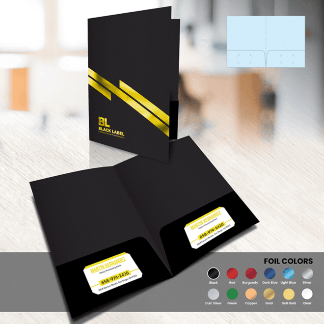 Buy Silk Presentation Folders at PrintMagic