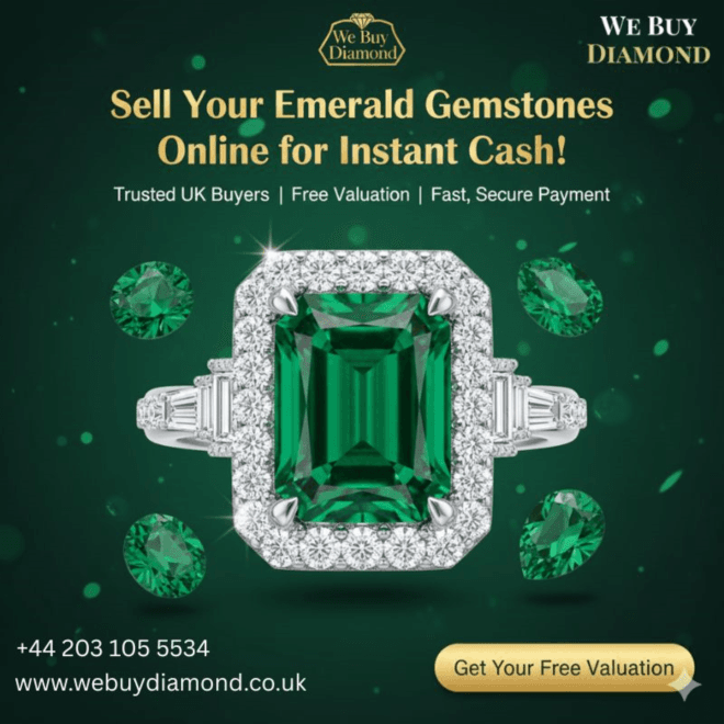 Sell Your Emerald Gemstones Online for Instant Cash, London UK