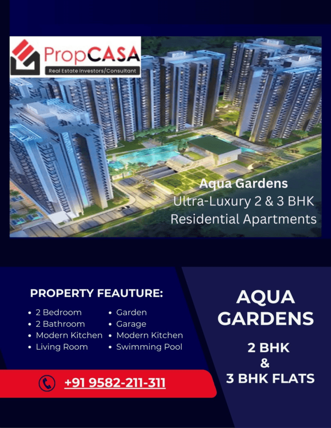 Aqua Gardens, Ultra-Luxury 2 & 3 BHK Residential Apartments
