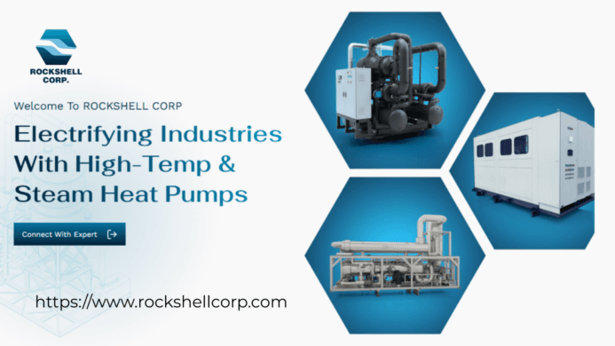 Industrial Heat Pump Manufacturer India | Rockshell Corp