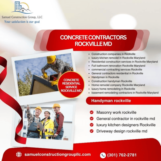 Your Trusted Construction Renovation Company in Rockville