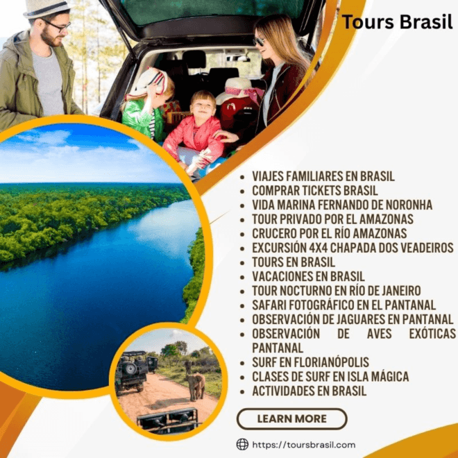 Experiencias inolvidables en viajes familiares en Brasil
