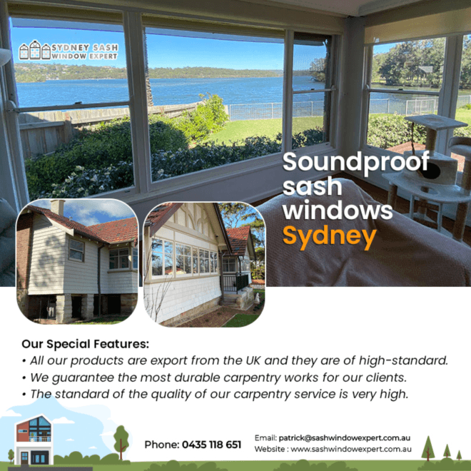 Reduce Noise With Soundproof Sash Windows In Sydney