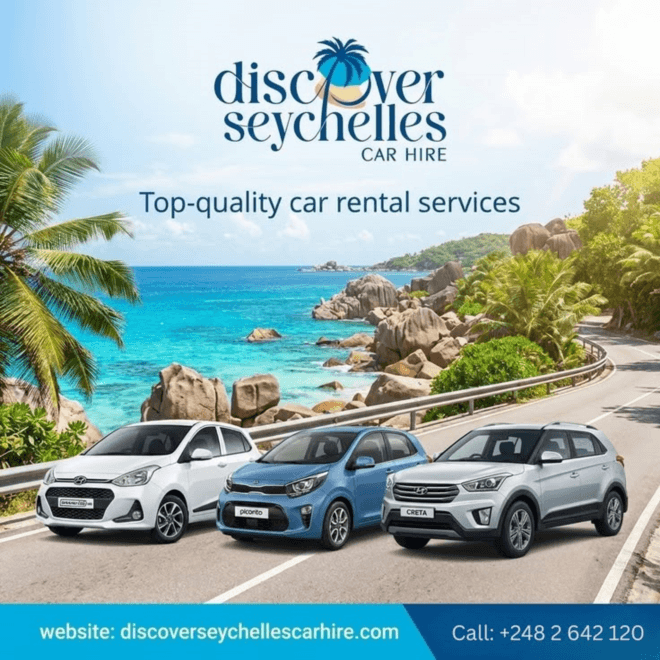 Best car rental Seychelles