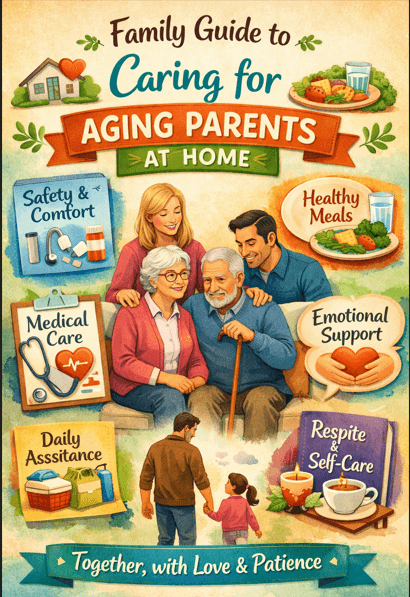 How Families Can Provide Safe Loving Care for Aging Parents at Home