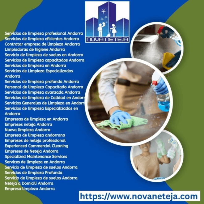 Servicios de limpieza profesional Andorra
