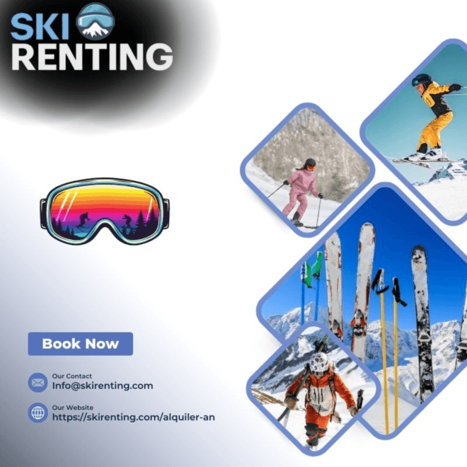 Alquiler Esquí Sierra Nevada Barato y Seguro con Ski Renting