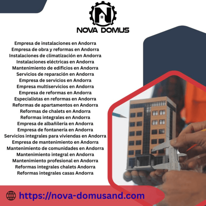 Empresa de reformas en Andorra - Nova Domusand