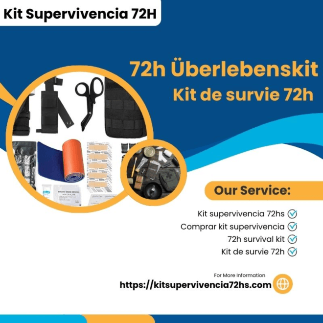 72h Überlebenskit komplett – Sicherheit für 72 Stunden