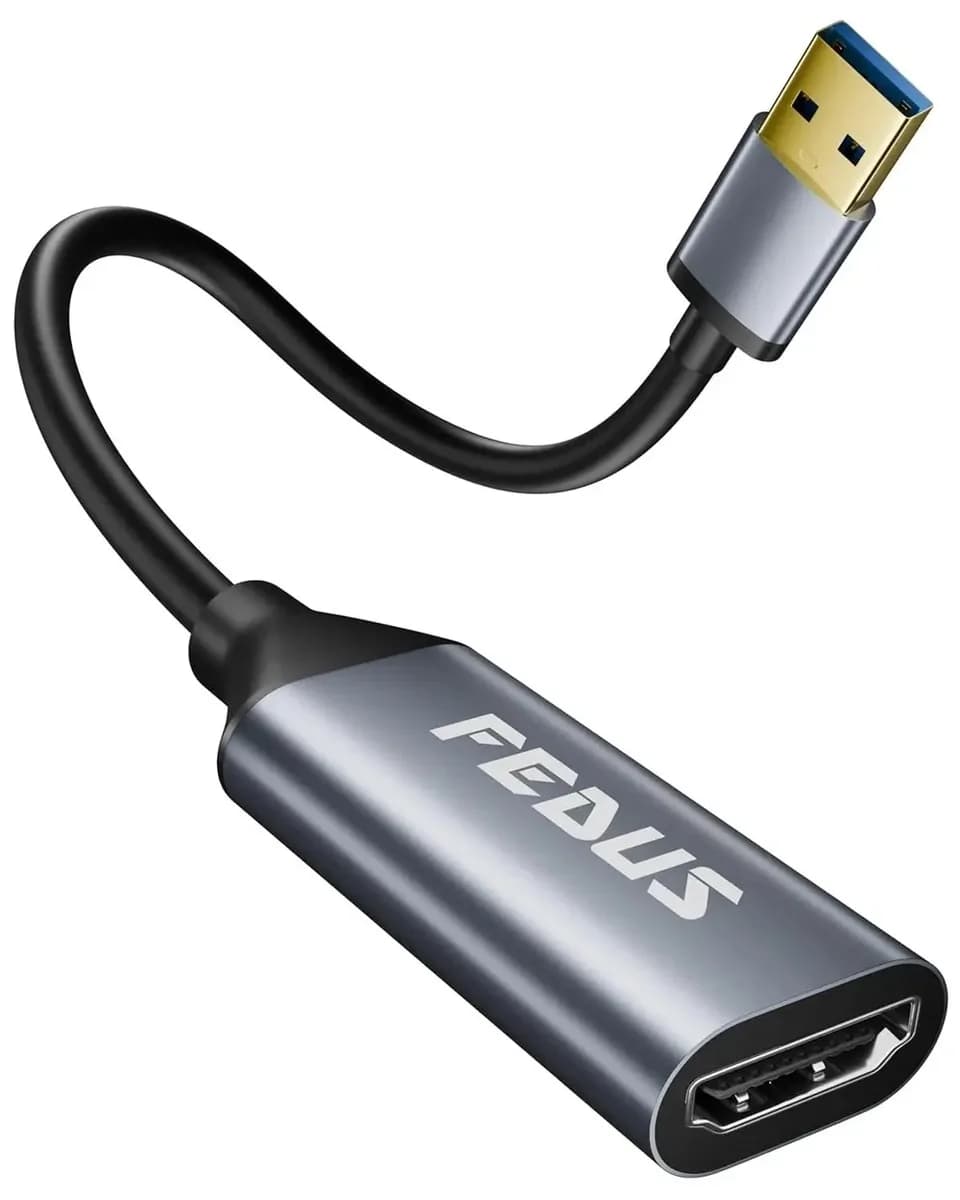 FEDUS USB to HDMI Adapter P60Hz Converter