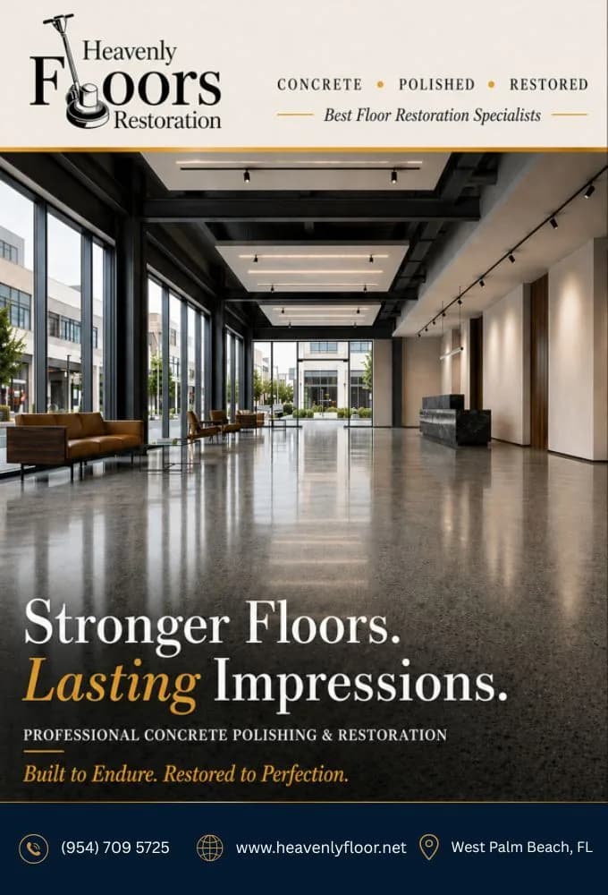Contact Info for Concrete Polishing Professionals in West Palm Beach, FL