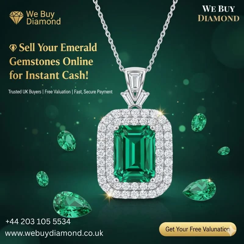 Sell Your Emerald Gemstones Online for Instant Cash, London UK