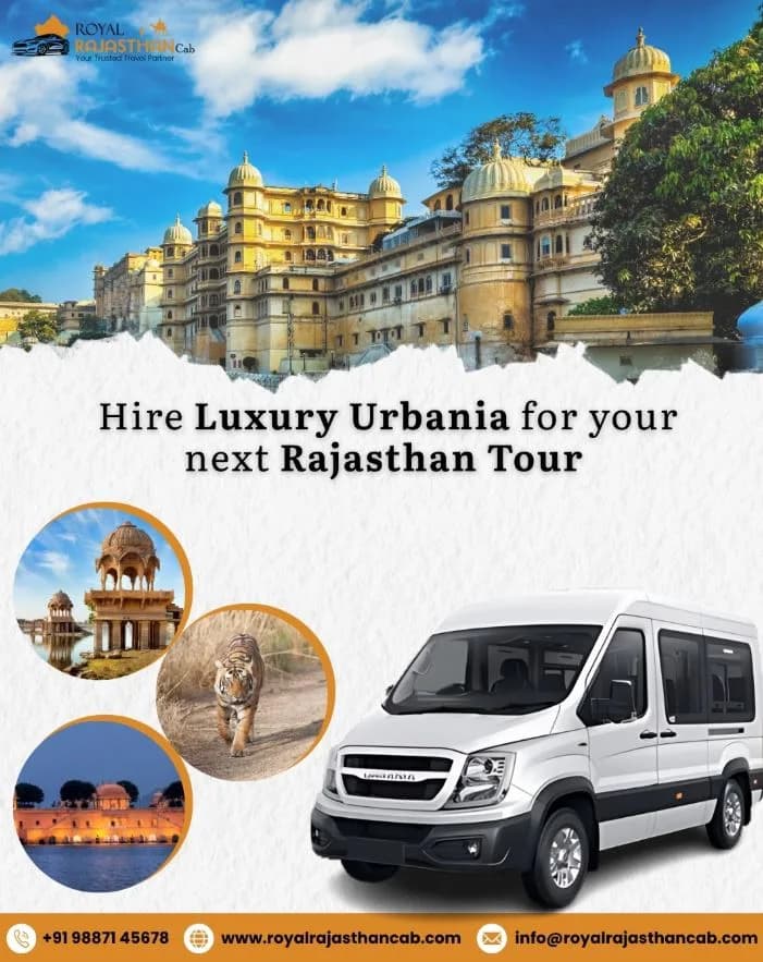 Book Luxury Urbania Hire Jaipur Today
