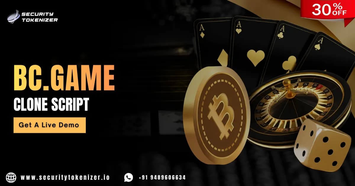 Grow Your Gaming Business with 30% OFF BC.Game Clone Script