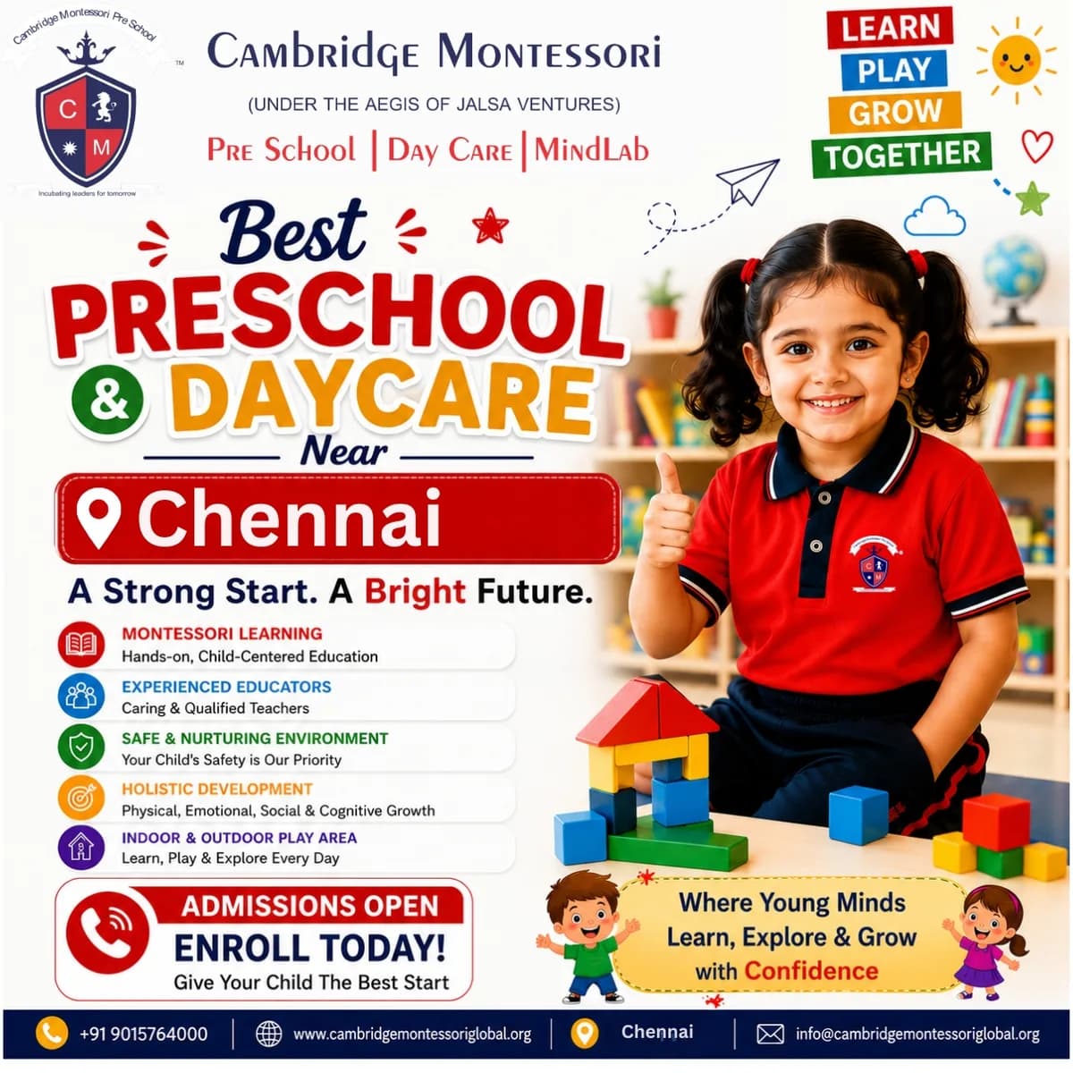Best Preschool & Day Care Chennai