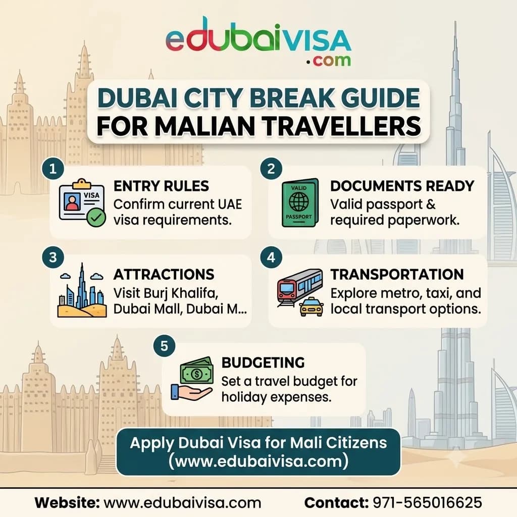 Dubai City Break Guide for Malian Travellers