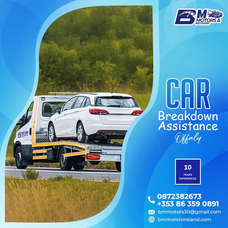 Get the best Car Breakdown Assistance in Offaly today