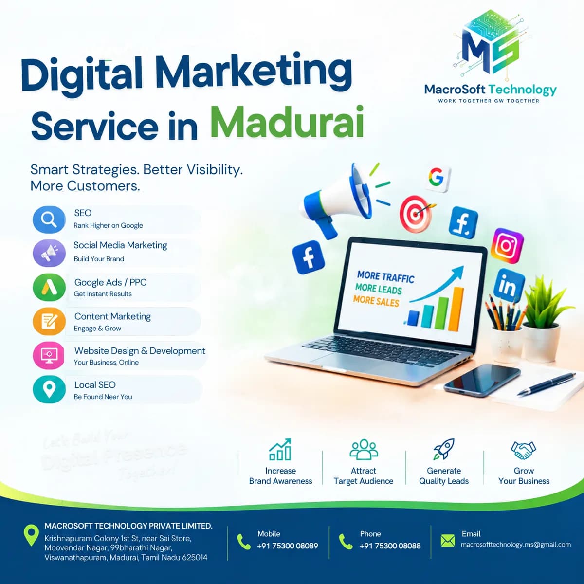 Digital Marketing Service in Madurai: How to Grow Your Business Online in 2026