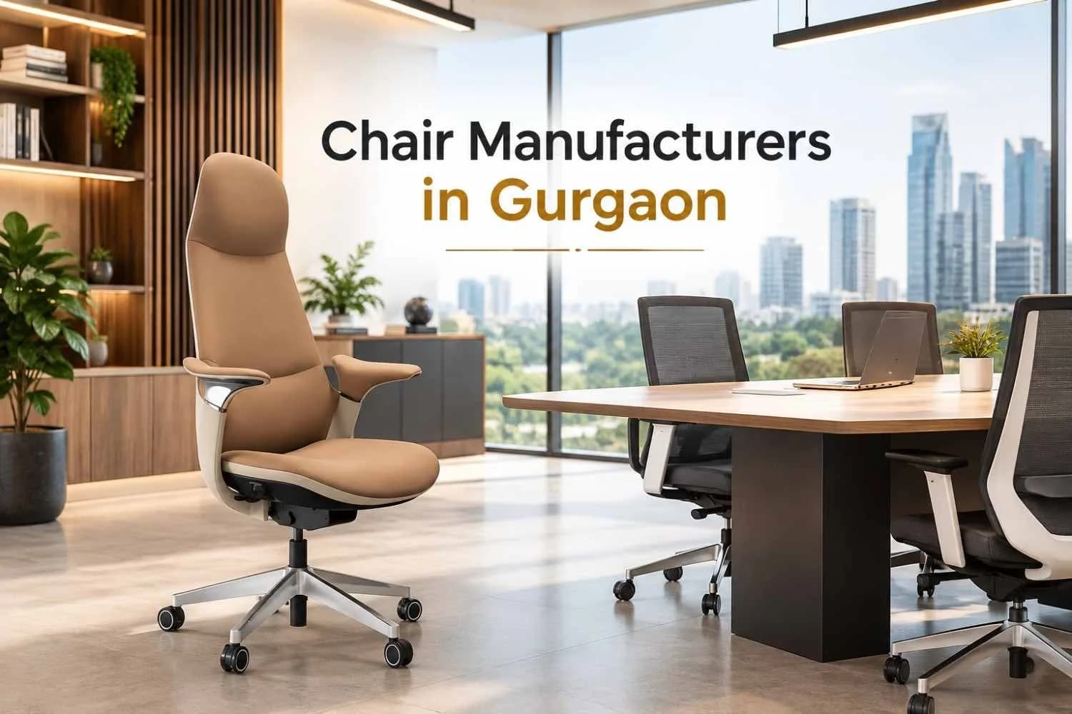 Highly reputed office chair manufacturer in Gurgaon