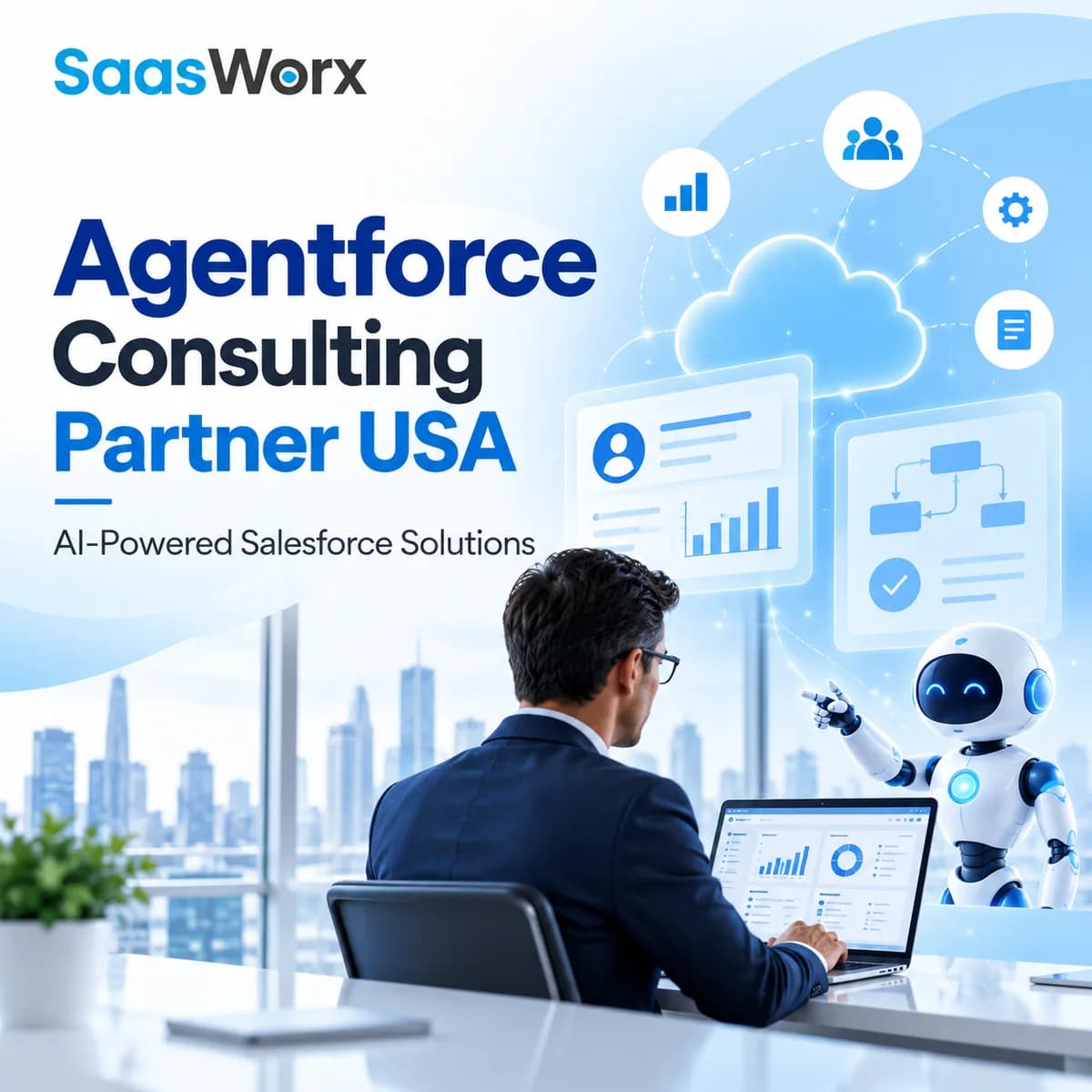 Agentforce Consulting Services USA | SaasWorx Consulting