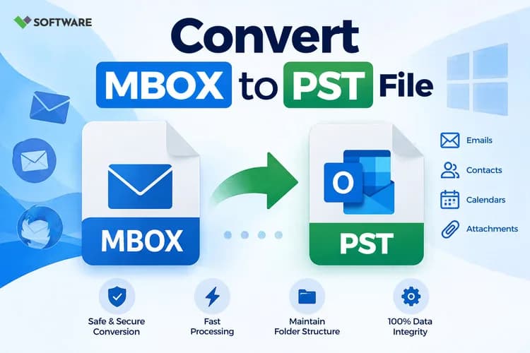 MBOX to PST Conversion Tool for Safe Email Export