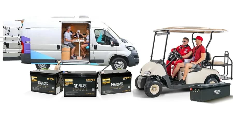 Lithium Batteries for Sale for RVs, Golf Carts, and More