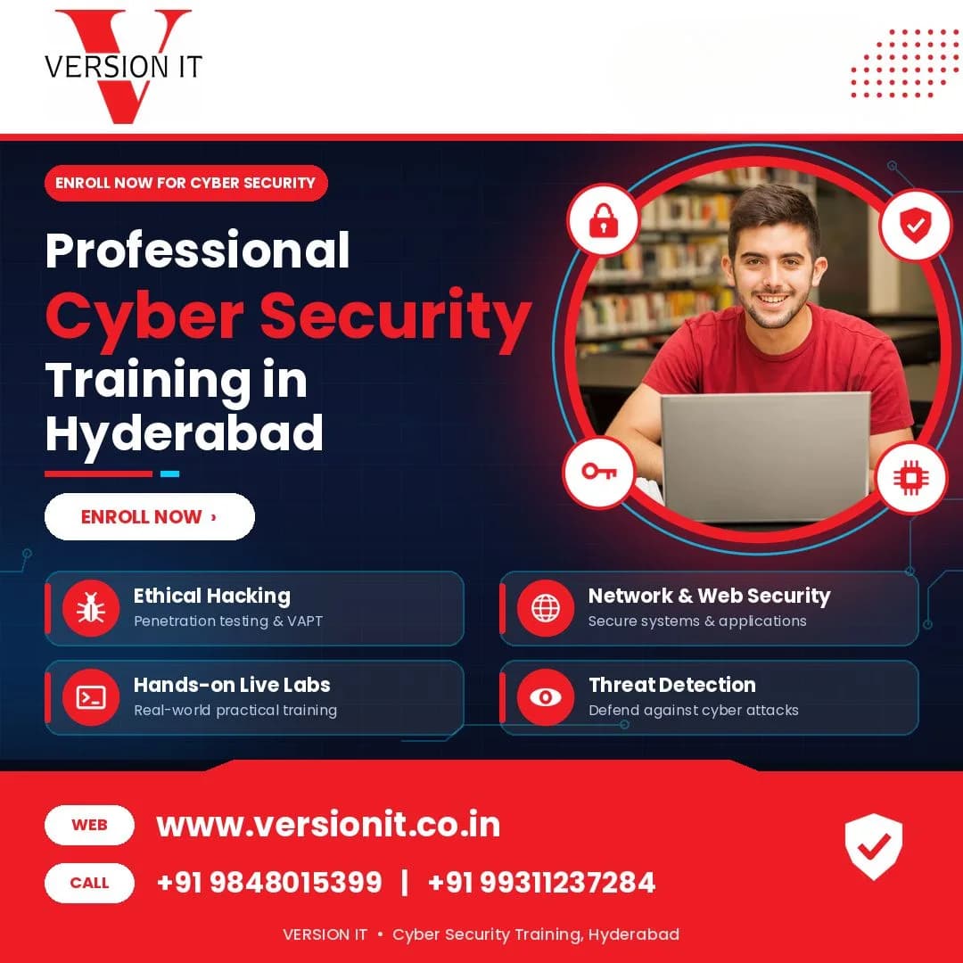 Cyber Security Training in Hyderabad | Version IT