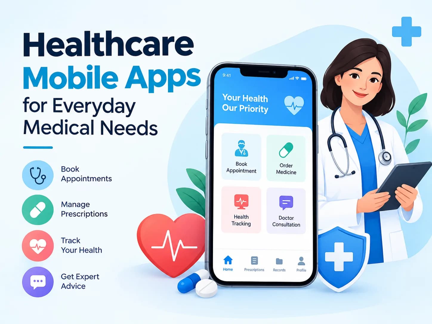 Healthcare Mobile Apps for Everyday Medical Needs