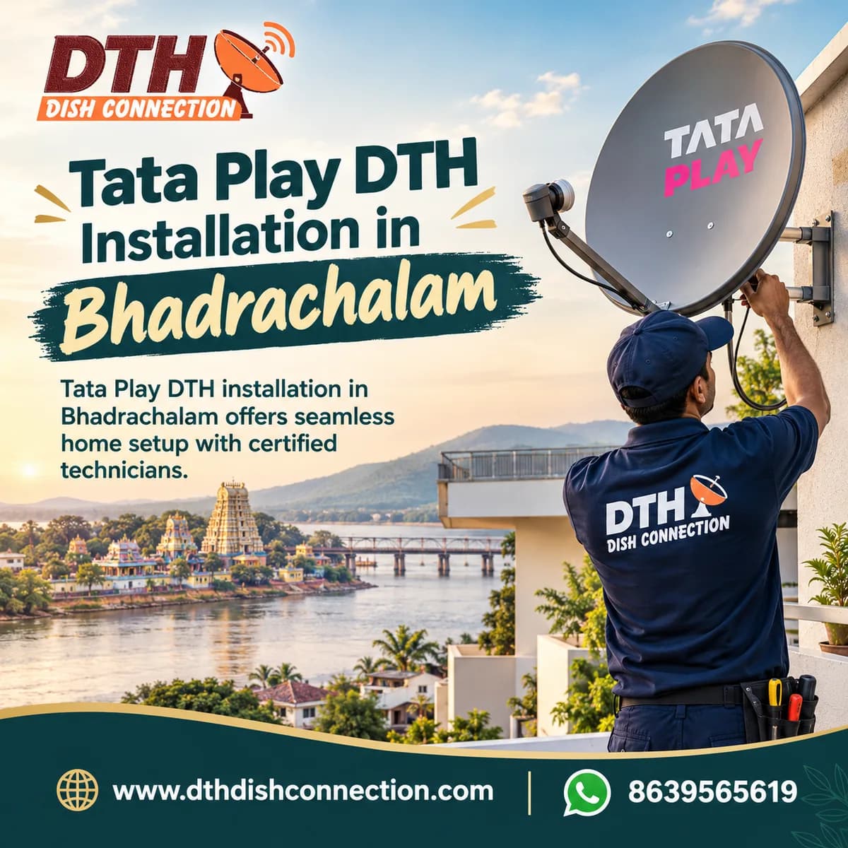 Tata Play DTH Installation in Badrachalam